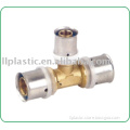 LINGLONG brass fitting reducing tee